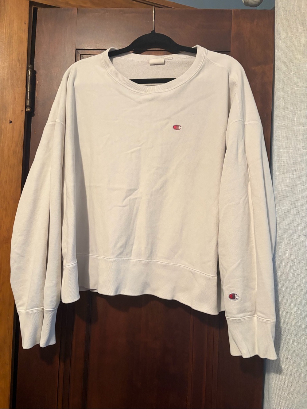 Champion Men’s Crewneck Sweatshirt - Cream